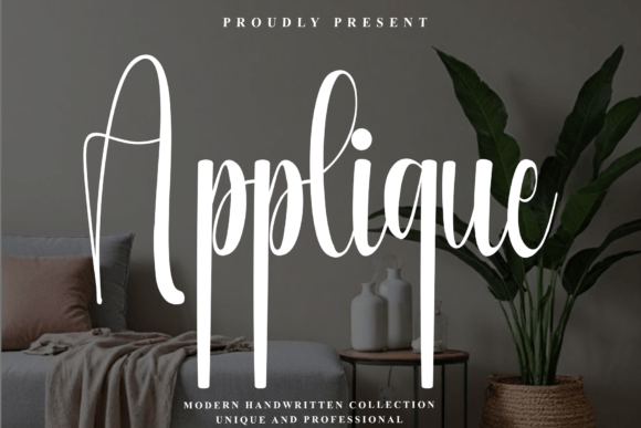 Applique: A Breath of Fresh Air in Modern Typography