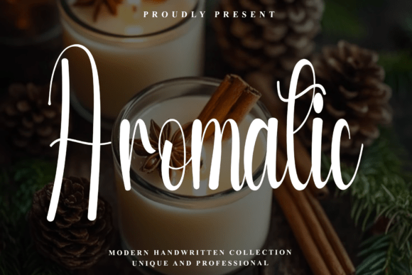 Aromatic: A Rhythmic Script for Autumnal Elegance