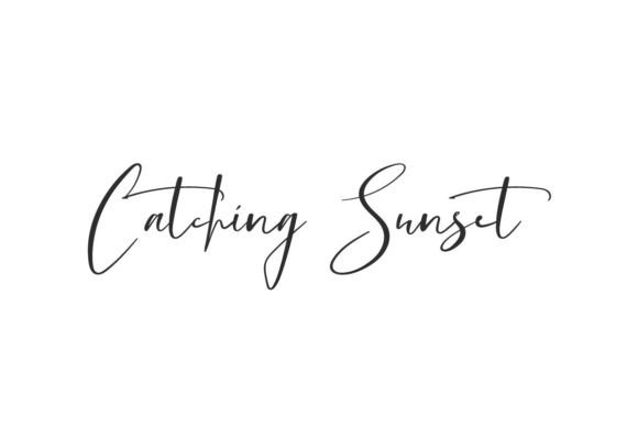 Catching Sunset: The Whimsical Font for Authentic Design