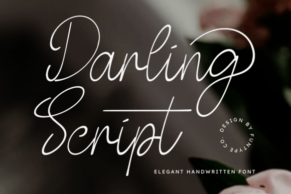 Darling Script: A Touch of Elegance for Your Designs