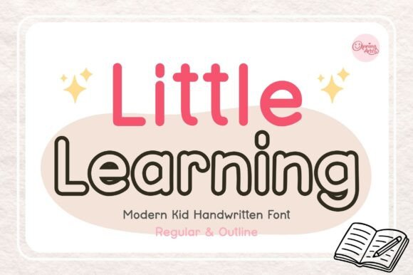 Little Learning: A Handwritten Font That Feels Like a Friendly Teacher