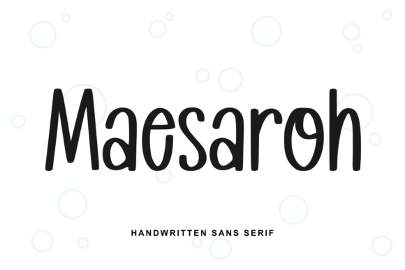 Maesaroh: The Perfect Blend of Handwritten Charm and Modern Clarity