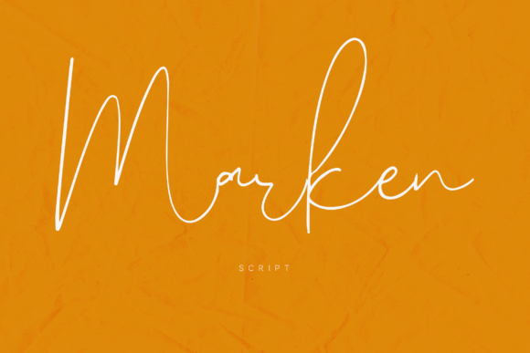 Marken: The Handwritten Script Font for Authentic Brands
