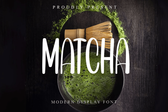 Matcha: A Handwritten Font for Modern Branding