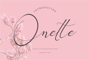 Onette: The Handwritten Font That Adds Instant Romance