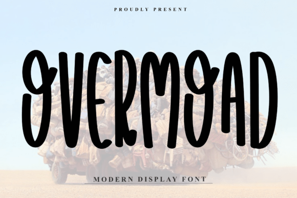Overload: The Modern Minimalist Font for Clean Design