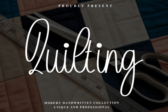 Quilting: A Sophisticated Script for Autumnal Branding