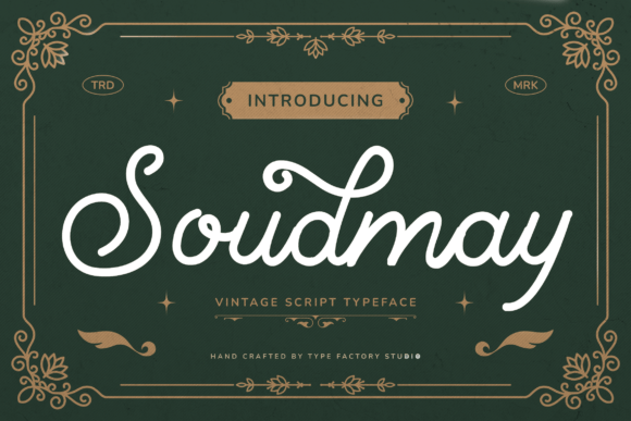 Soundmay: A Vintage Script Font for Modern Branding