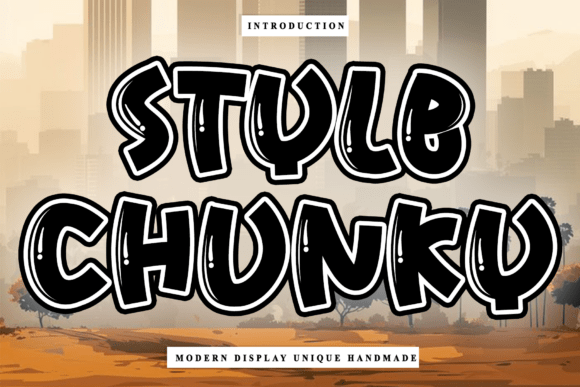 Style Chunky: A Handwritten Font with a Lasting Impression