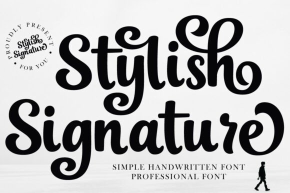 Stylish Signature: Understated Elegance for Modern Design